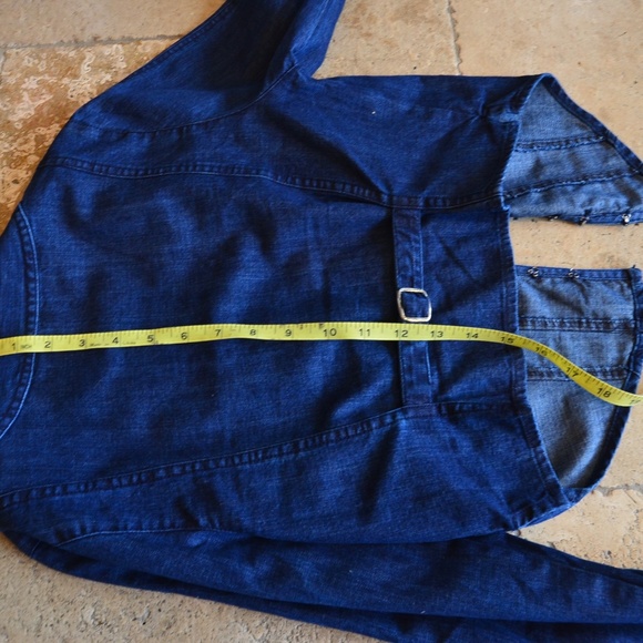 Free People Cropped Denim Jacket - Picture 10 of 10